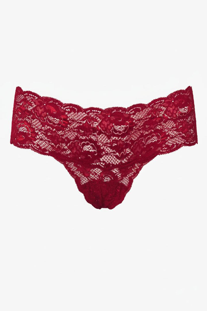 Cosabella - Never Say Never Comfie Thong in Sindoor Red