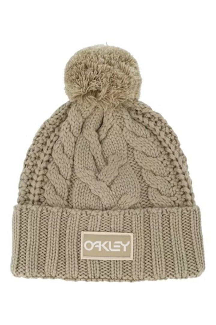 Oakley- Harper Beanie Pom in Pebble
