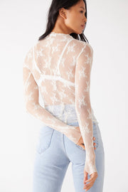 Free People - Lady Lux Layering Top in Evening Creme