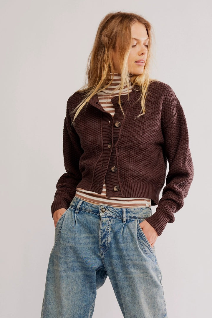 Free People - Lila Cardi in Potting Soil