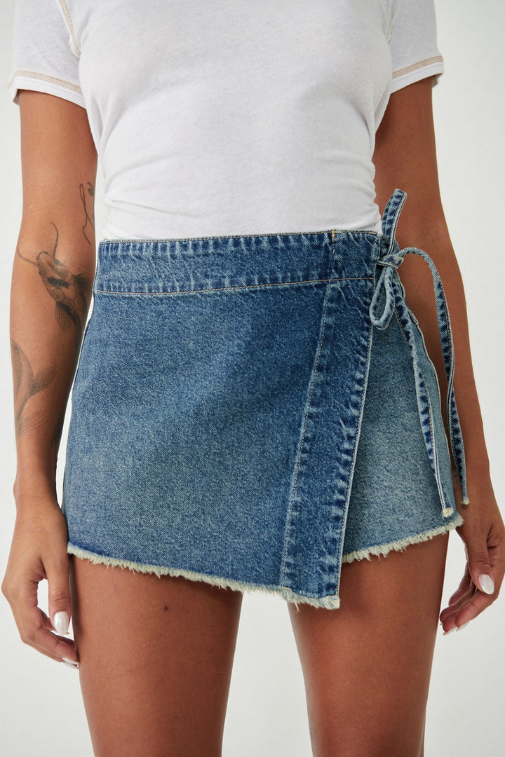 Free People - We The Free Emmy Denim Skort