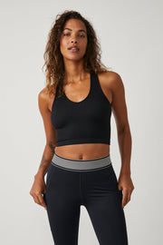 Free People - Free Throw Long Crop in Black