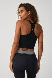 Free People - Free Throw Long Crop in Black