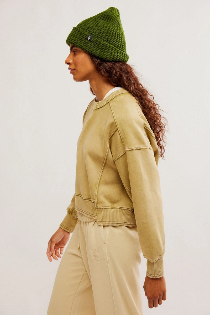Free People - Intercept Pullover in Harvest Gold