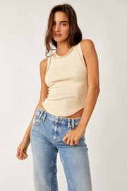 Free People - We The Free Kate Tee in Bleached Sand