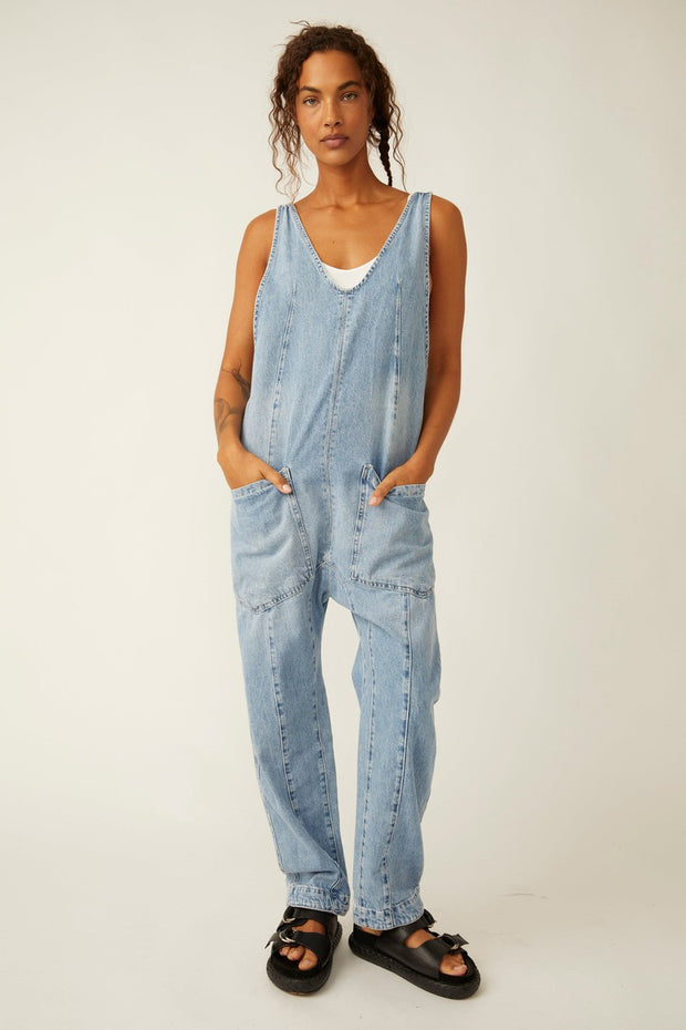 Free People - We The Free High Roller Jumpsuit in Kansas