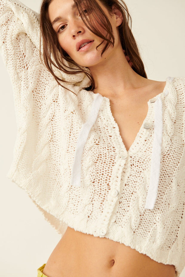 Free People - Robyn Cardi in Bright White