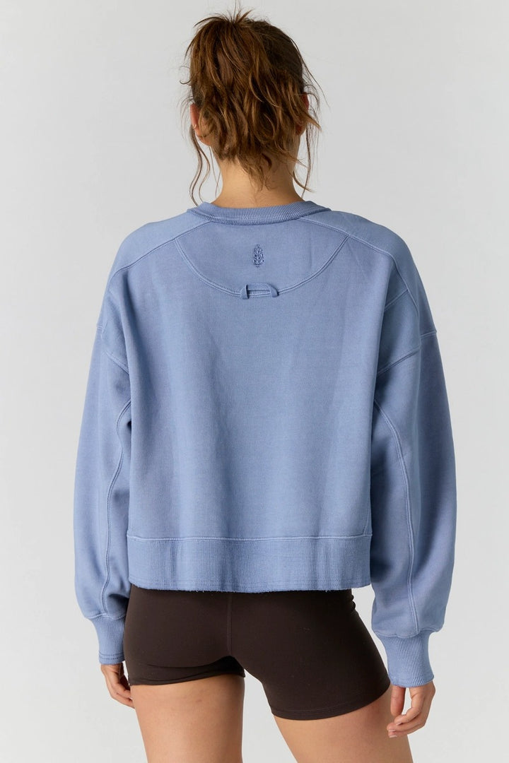 Free People Movement - Intercept Pullover in Blue Ash