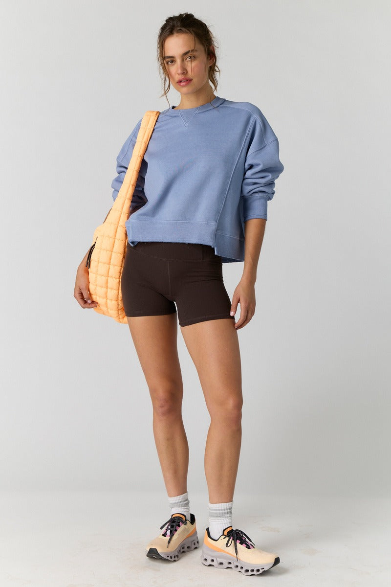 Free People Movement - Intercept Pullover in Blue Ash
