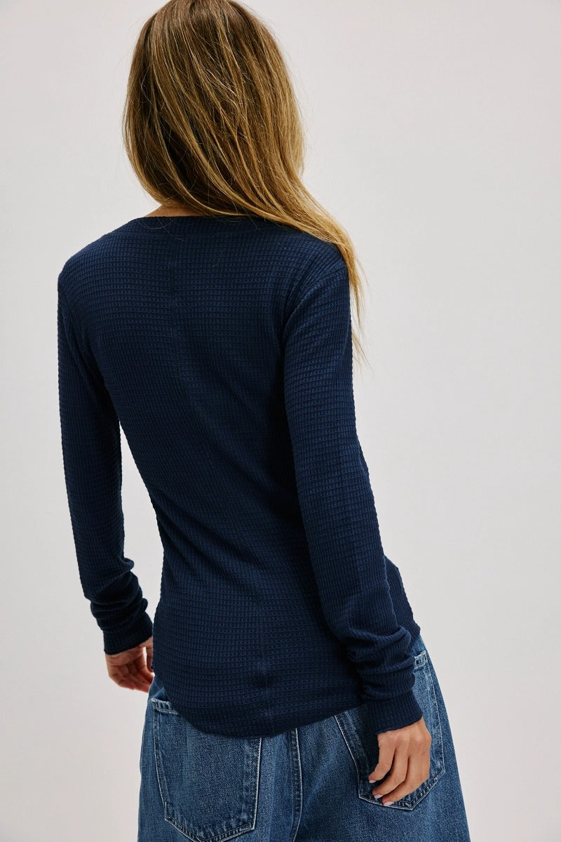 Free People - Going Places Cardi in Deep Seas
