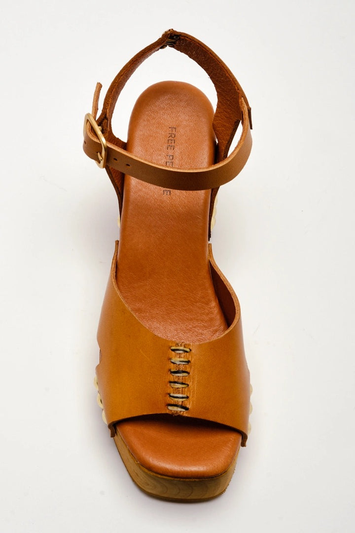 Free People - Cecily Clogs in Luggage