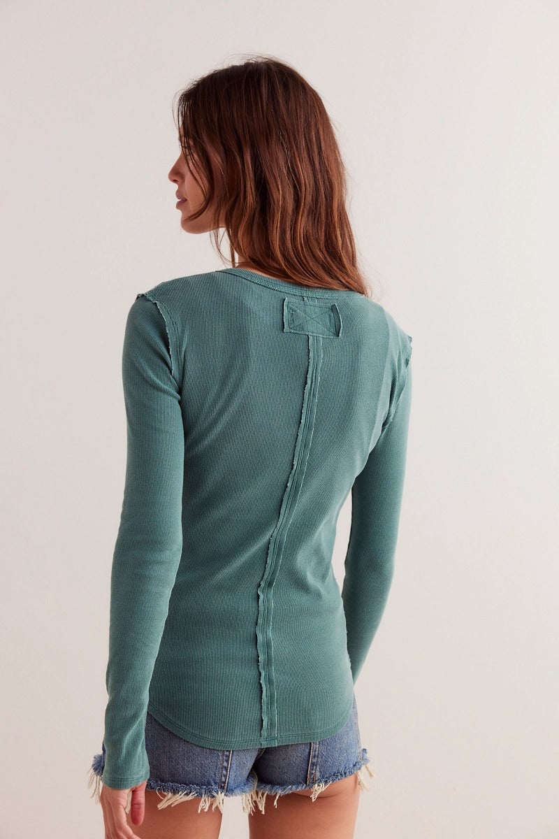 Free People - We The Free Jamie Henley in Uncut Emerald