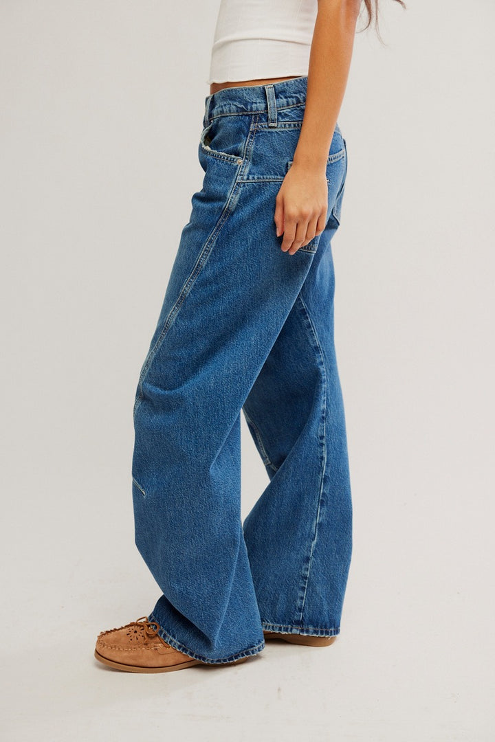 Free People - Fable Twisted Seam Jean in Heartsong