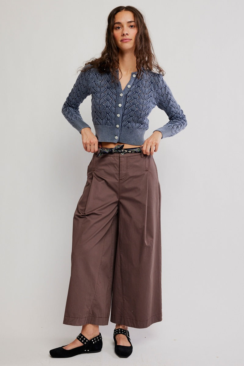 Free People - Pretty In Pointelle Cardi