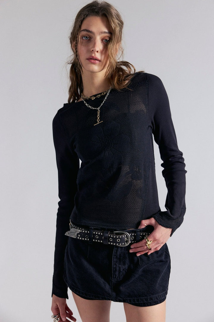 Free People - Delilah Long Sleeve Top
