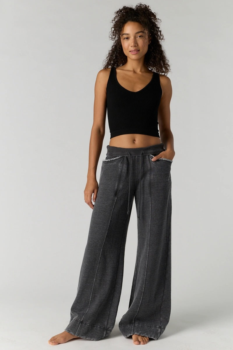 Free People - Slow It Down Wide Leg Pant