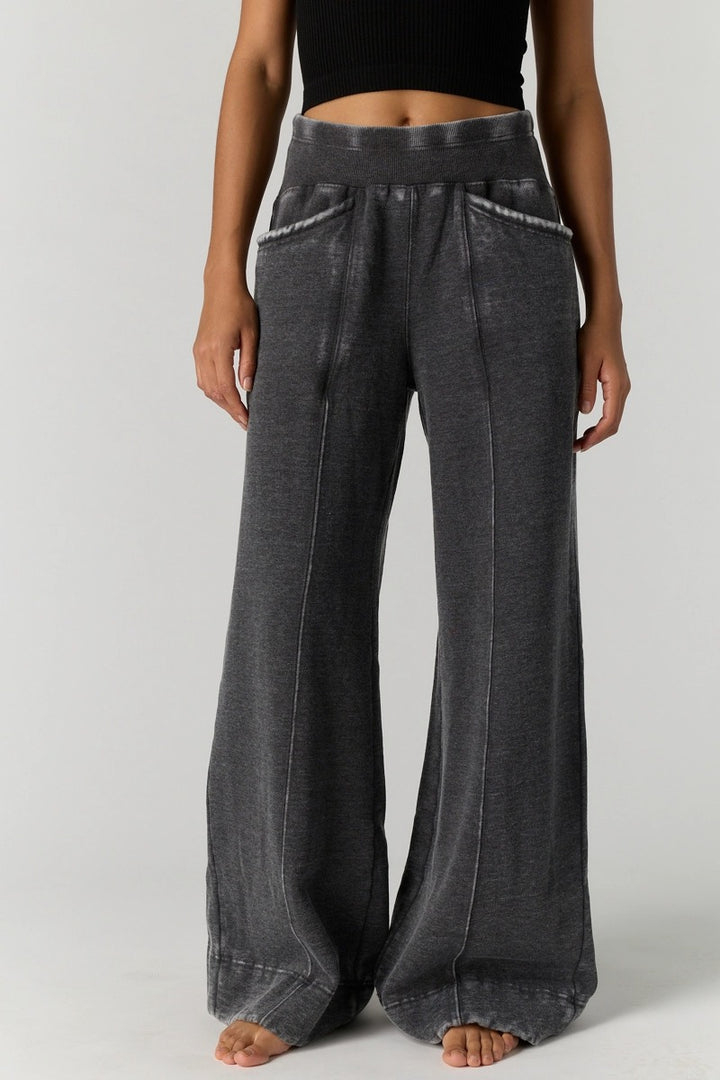 Free People - Slow It Down Wide Leg Pant