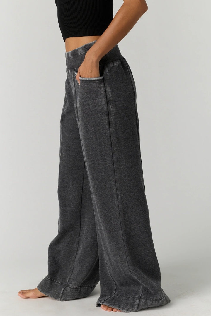 Free People - Slow It Down Wide Leg Pant