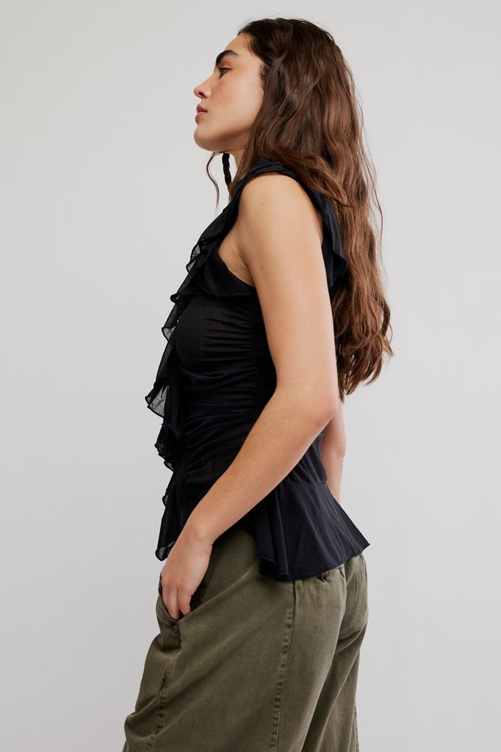 Free People - Blythe Ruffle Top
