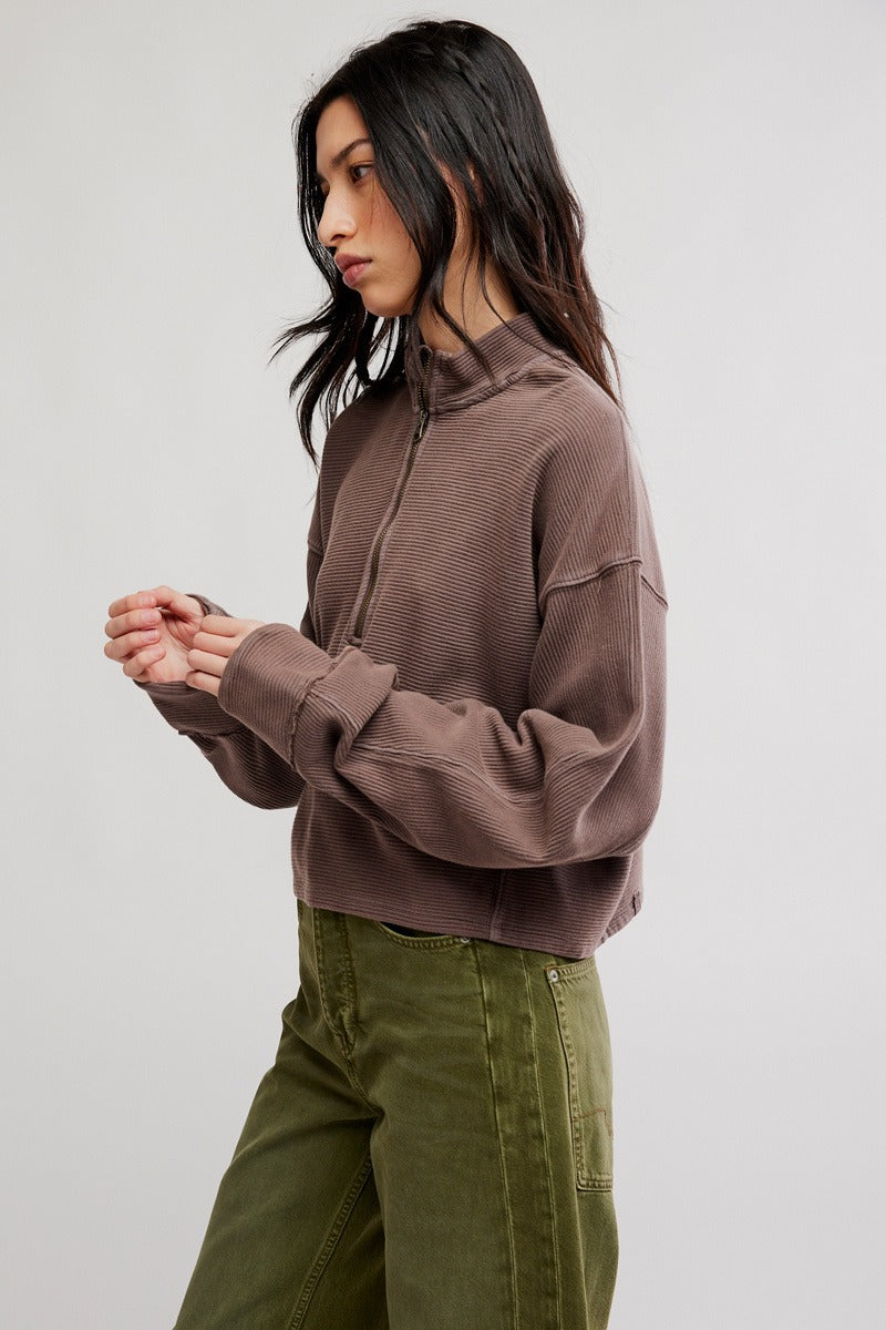 Free People - We The Free Celeste Quarter Zip