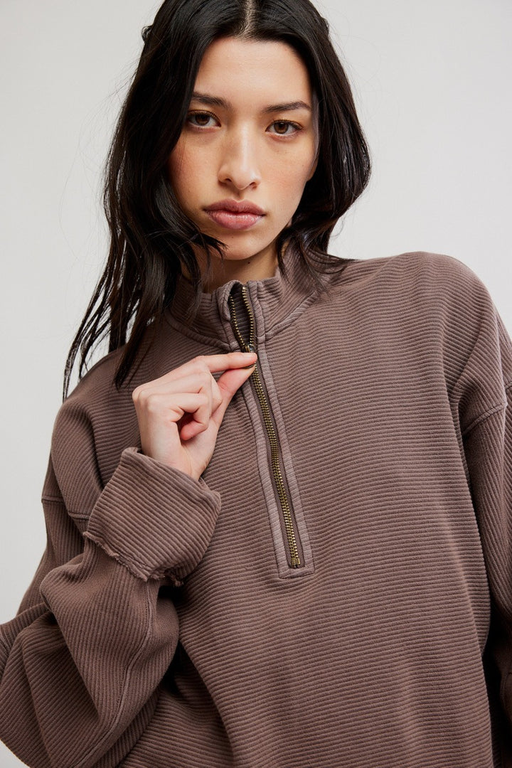 Free People - We The Free Celeste Quarter Zip
