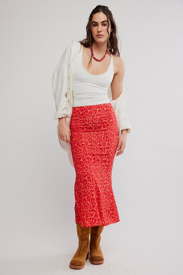 Free People - Bonita Printed Maxi Skirt