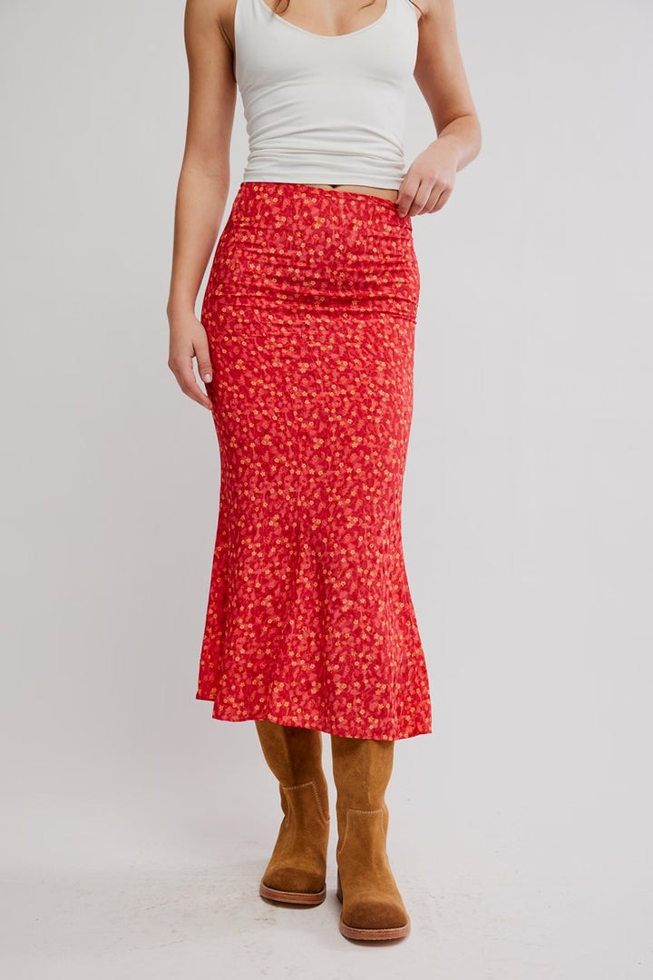 Free People - Bonita Printed Maxi Skirt
