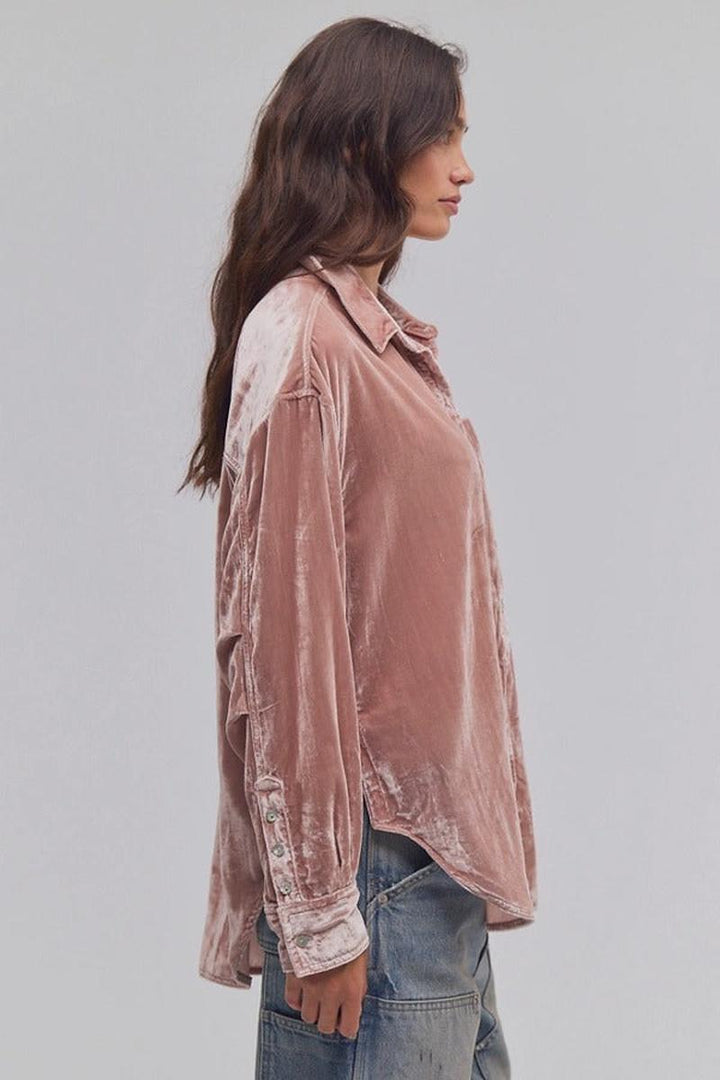 Free People - Lexi Velvet Shirt
