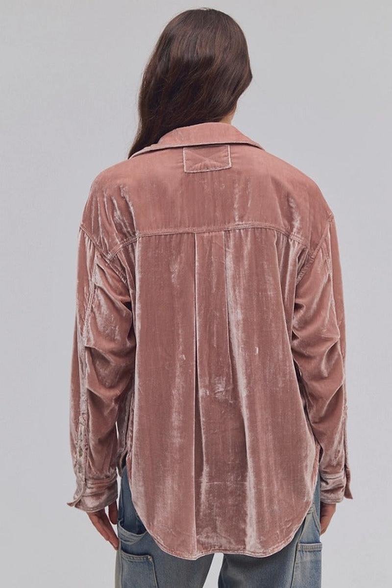 Free People - Lexi Velvet Shirt