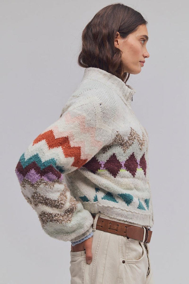 Free People - Sundazed Jacquard Cardi