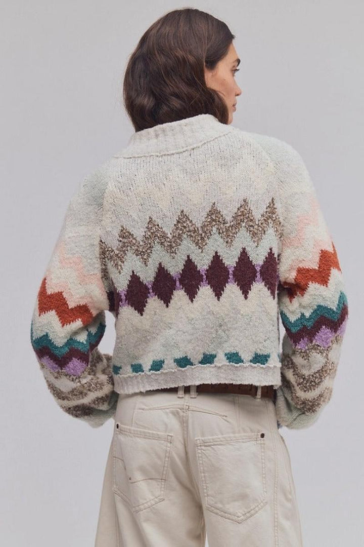 Free People - Sundazed Jacquard Cardi
