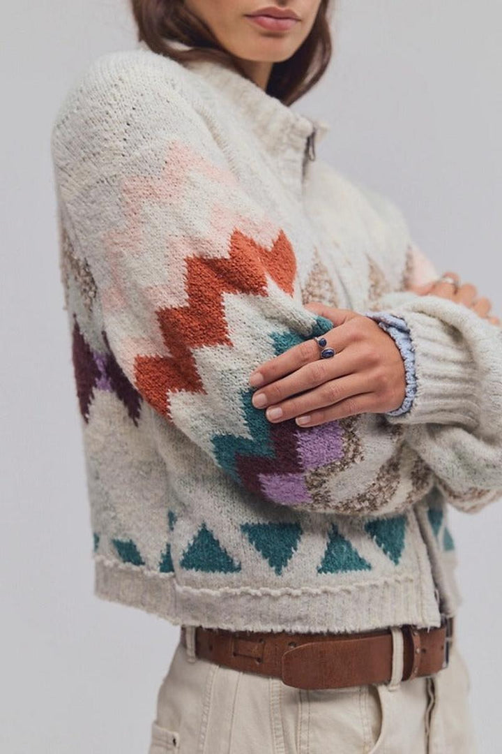 Free People - Sundazed Jacquard Cardi