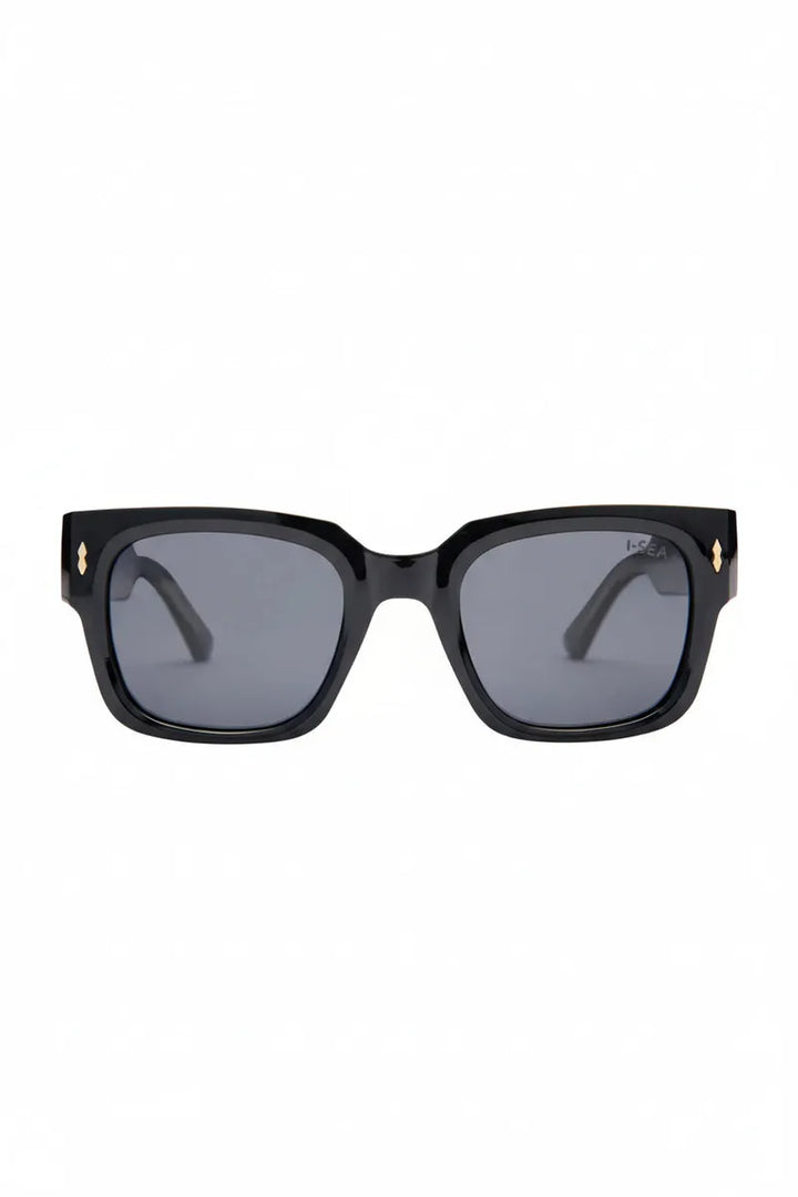 I-SEA - Parker with Black Frames and Smoke Polarized Lenses