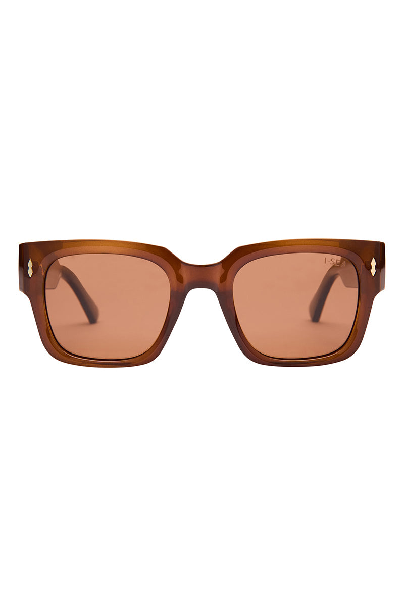 I-SEA - Parker in Taupe Frames with Brown Polarized Lenses