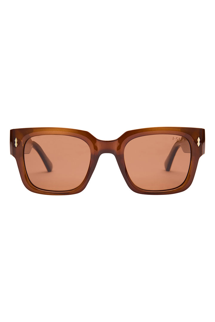 I-SEA - Parker in Taupe Frames with Brown Polarized Lenses
