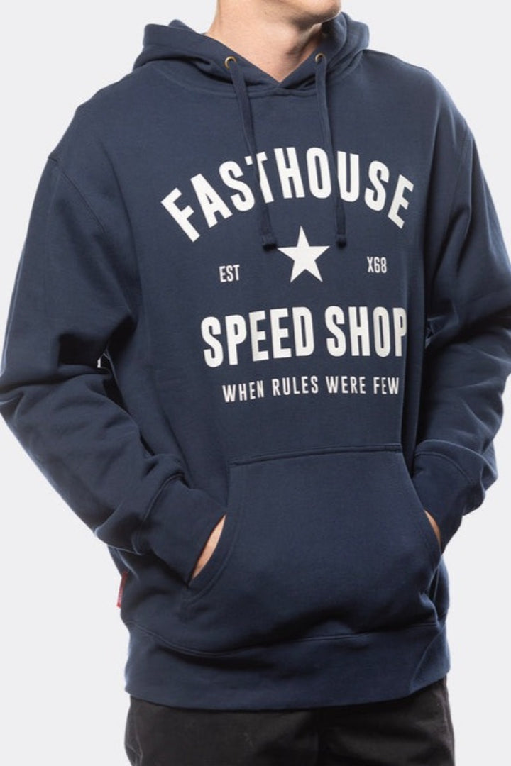 FASTHOUSE - Paragon Hooded Pullover in Navy