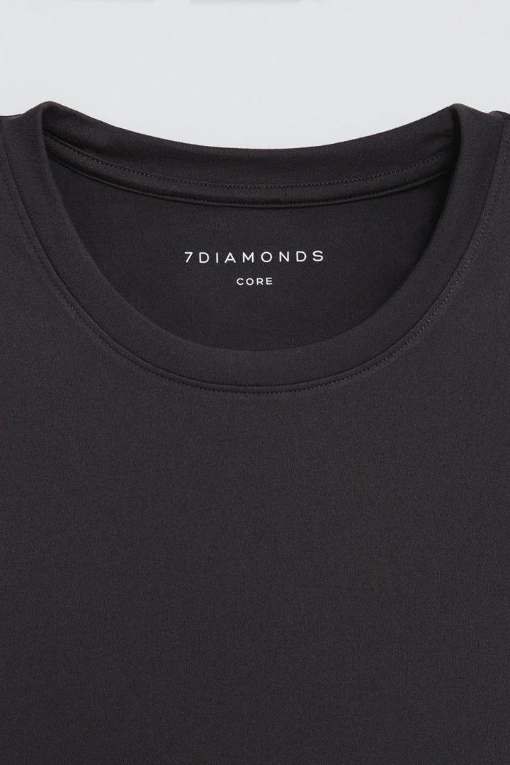 7DIAMONDS - Core™ Crew Neck Tee in Anthracite
