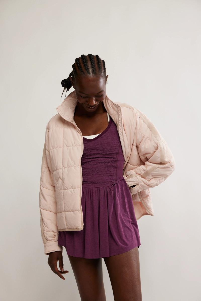 Free People - Pippa Packable Puffer Jacket in Ballet Slipper