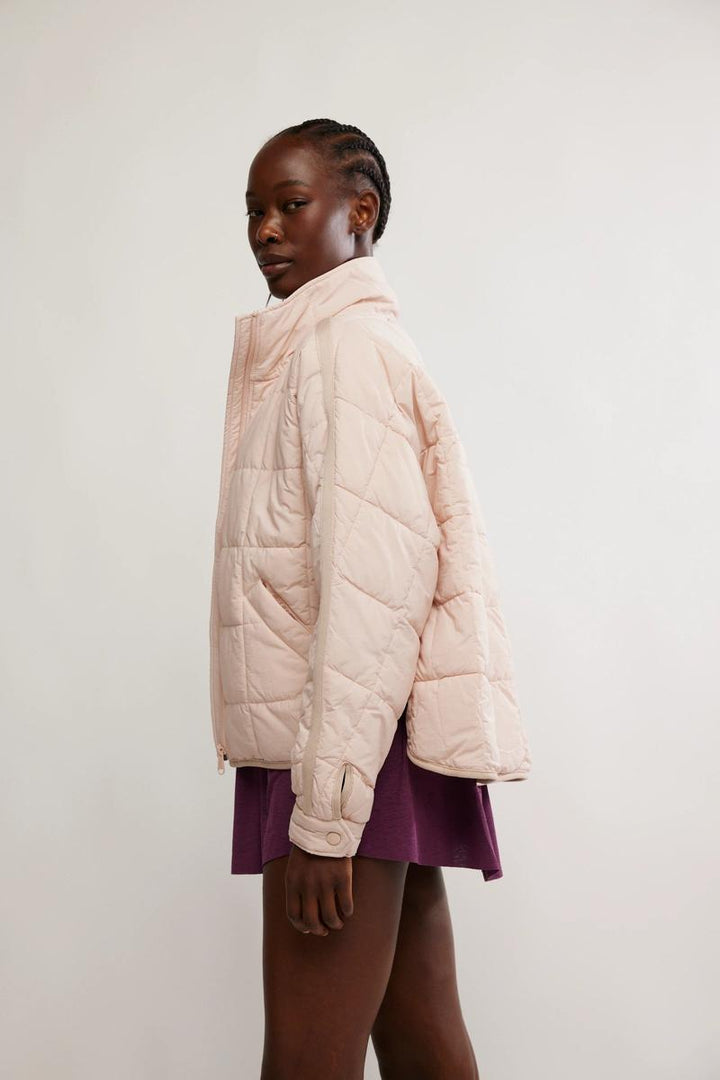 Free People - Pippa Packable Puffer Jacket in Ballet Slipper