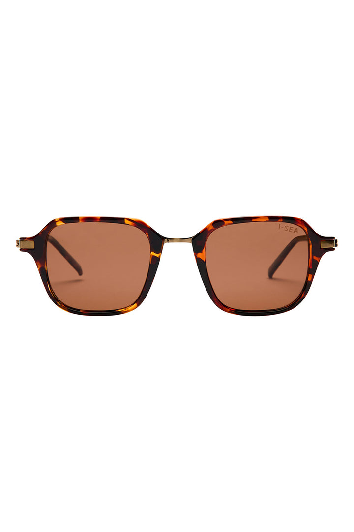 I-SEA - Riley in Tort Frames with Brown Polarized Lenses