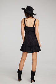 Saltwater LUXE - Merylin Mini Dress in Black