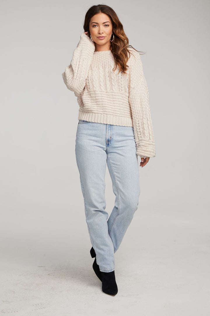 Saltwater LUXE - Ronnie Sweater in Natural
