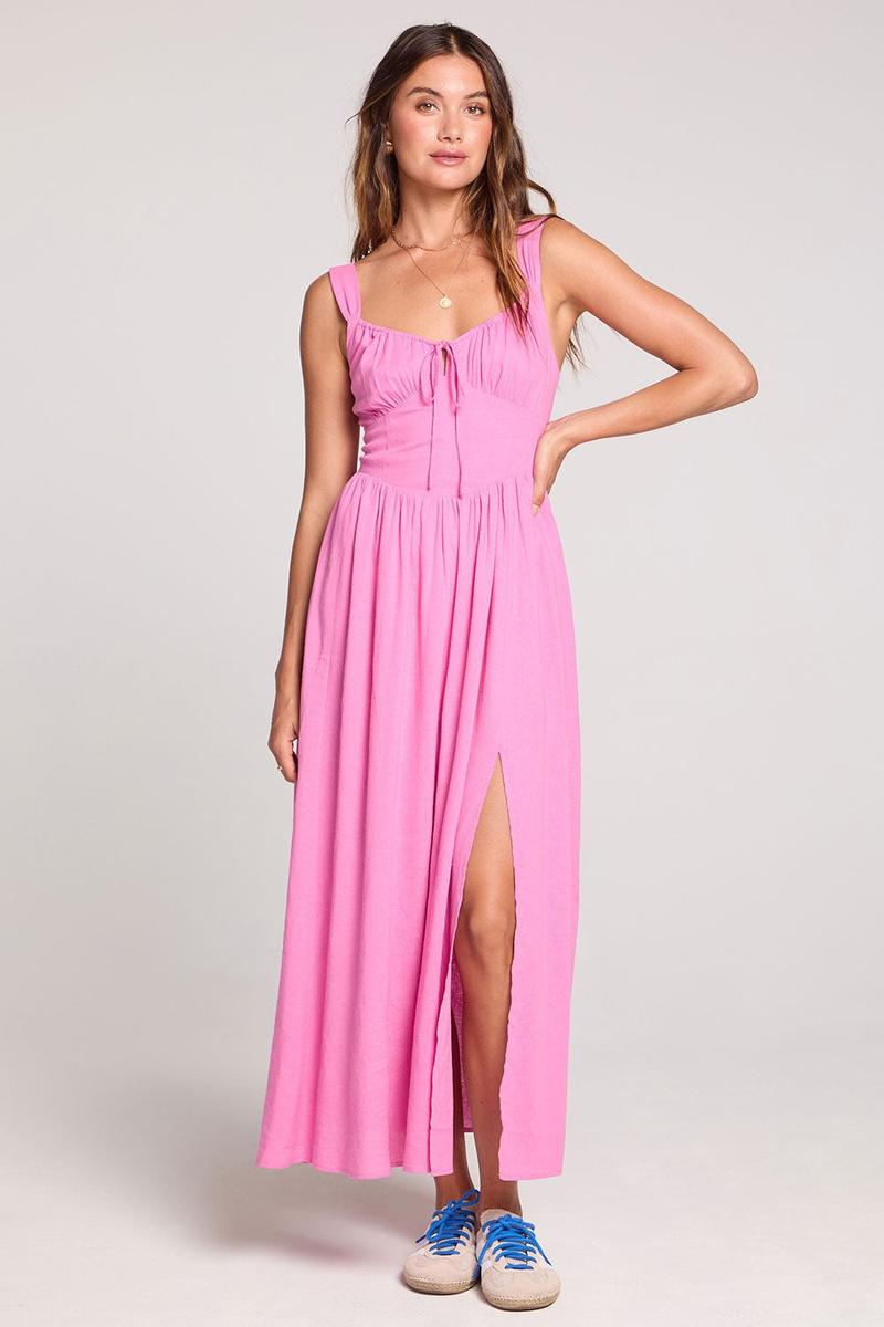 Saltwater LUXE - Hayley Midi Dress in Magnolia