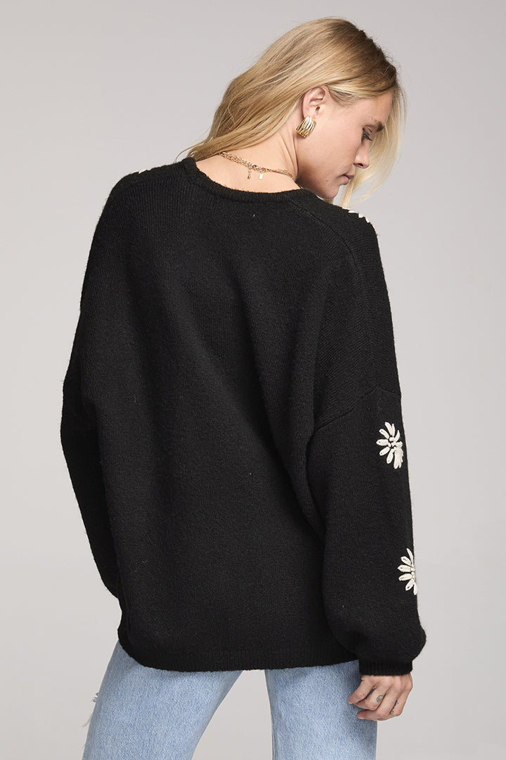 Saltwater LUXE - Carsyn Sweater in Black