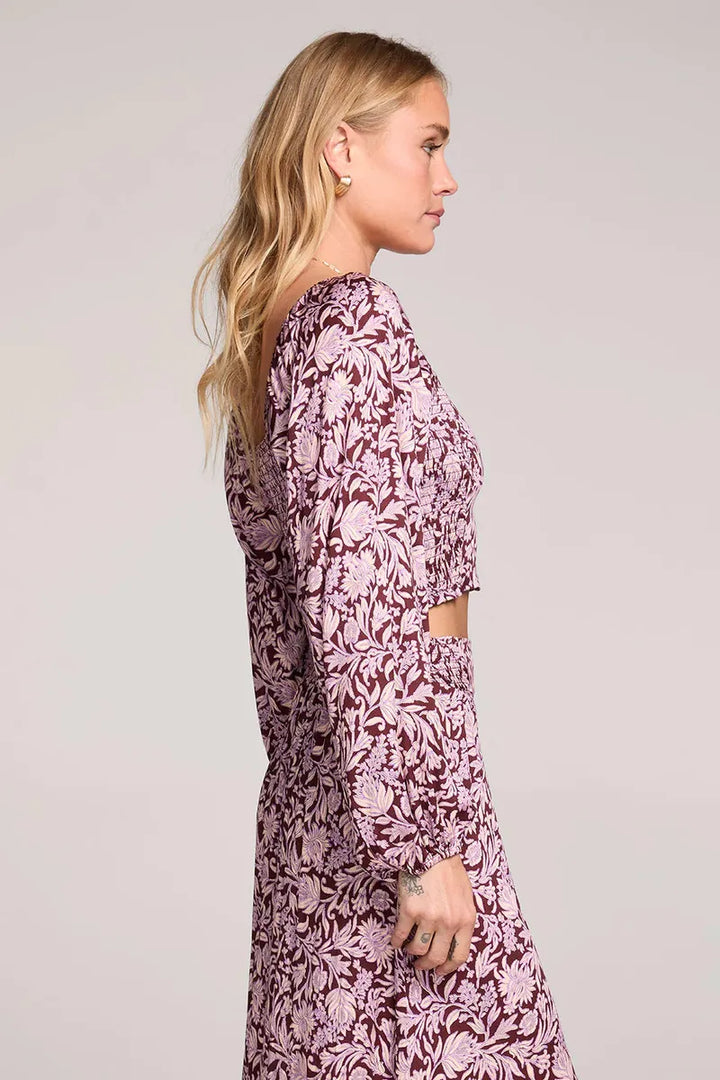 Saltwater LUXE - Cordell Top in Sangria