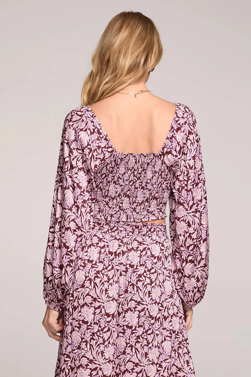 Saltwater LUXE - Cordell Top in Sangria