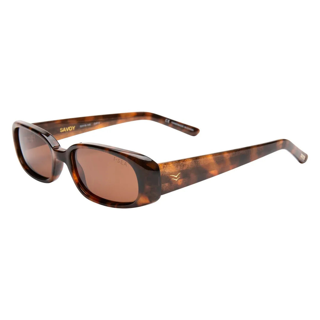 I-SEA - Seven Seas with Tortoise Frames and Brown Polarized Lenses