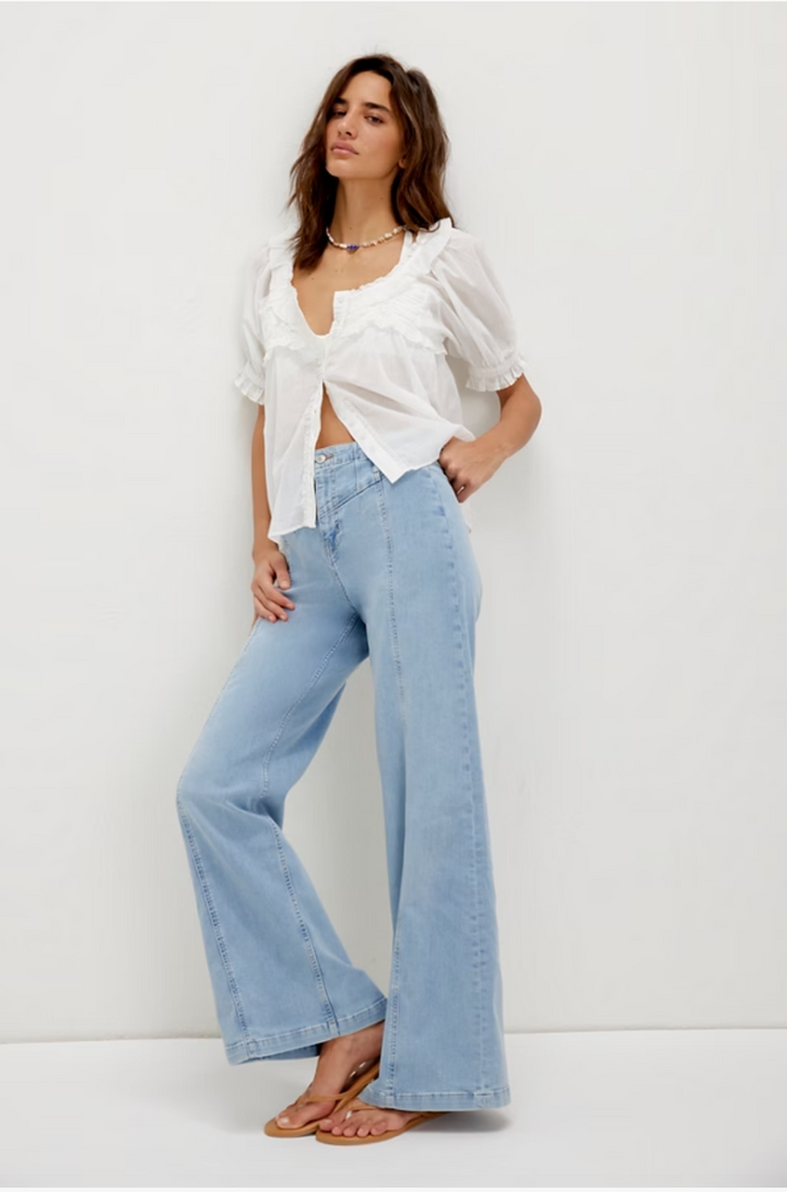 Free People - We The Free Libre Wide-Leg Jeans in Palermo