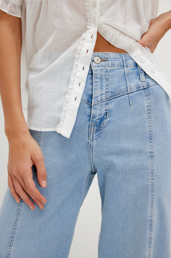 Free People - We The Free Libre Wide-Leg Jeans in Palermo