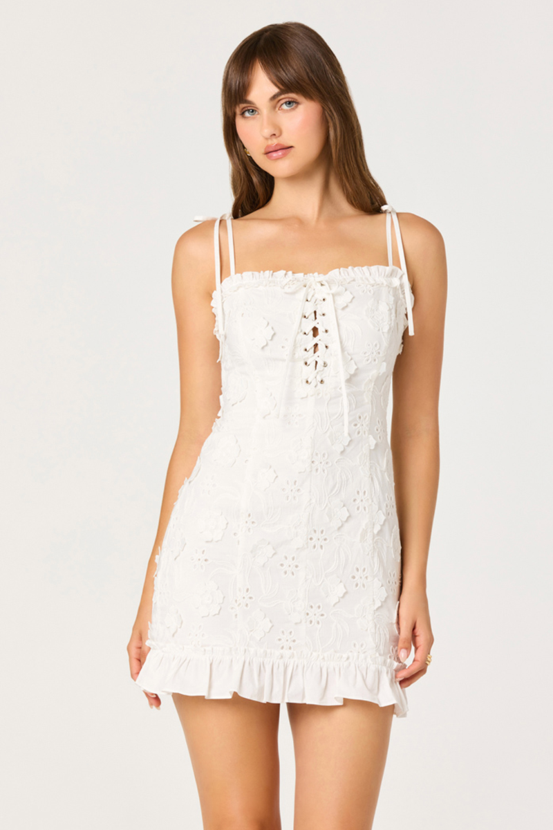 ASTR The Label - Breanna Dress in White
